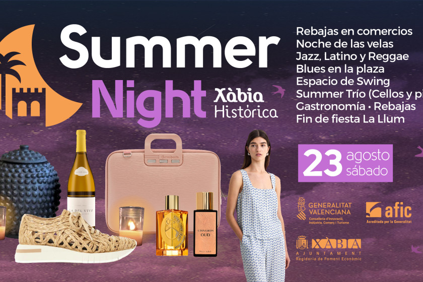 portada facebook SUMMER night AGOST 2025